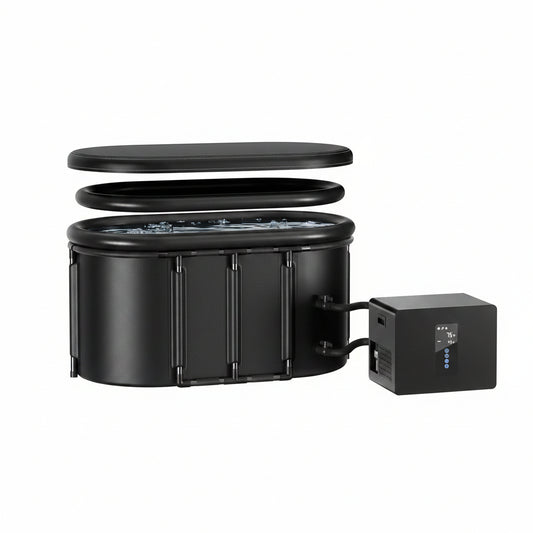 1/3HP Ice Bath Chiller & 148Gal Cold Plunge Tub Bundle