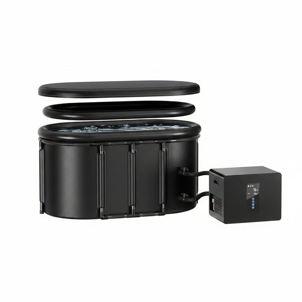 1/3HP Ice Bath Chiller & 148Gal Cold Plunge Tub Bundle